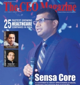 Sensa Core Featured on Cover Page of CEO Magazine