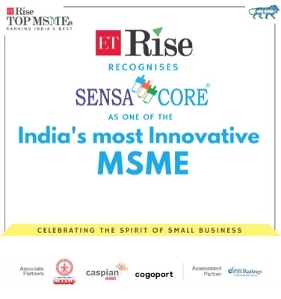 Sensa Core has been adjudged as one of the top MSME by Economic Times